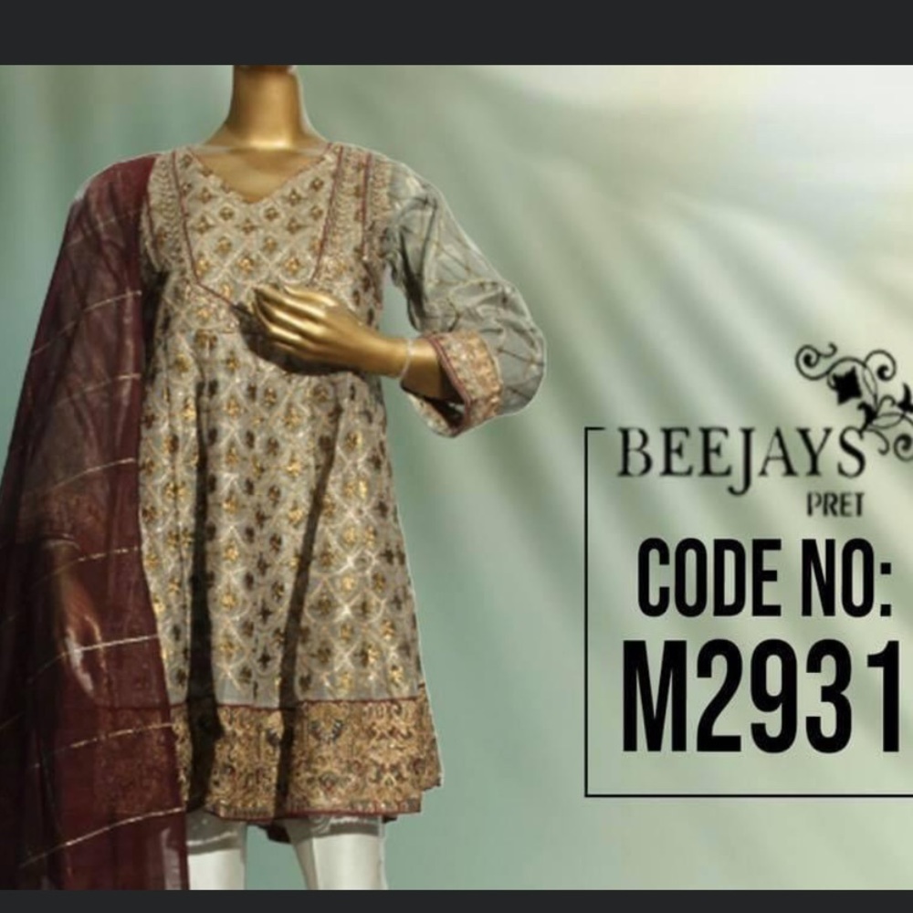 Heavy 2 pc pakistani dress